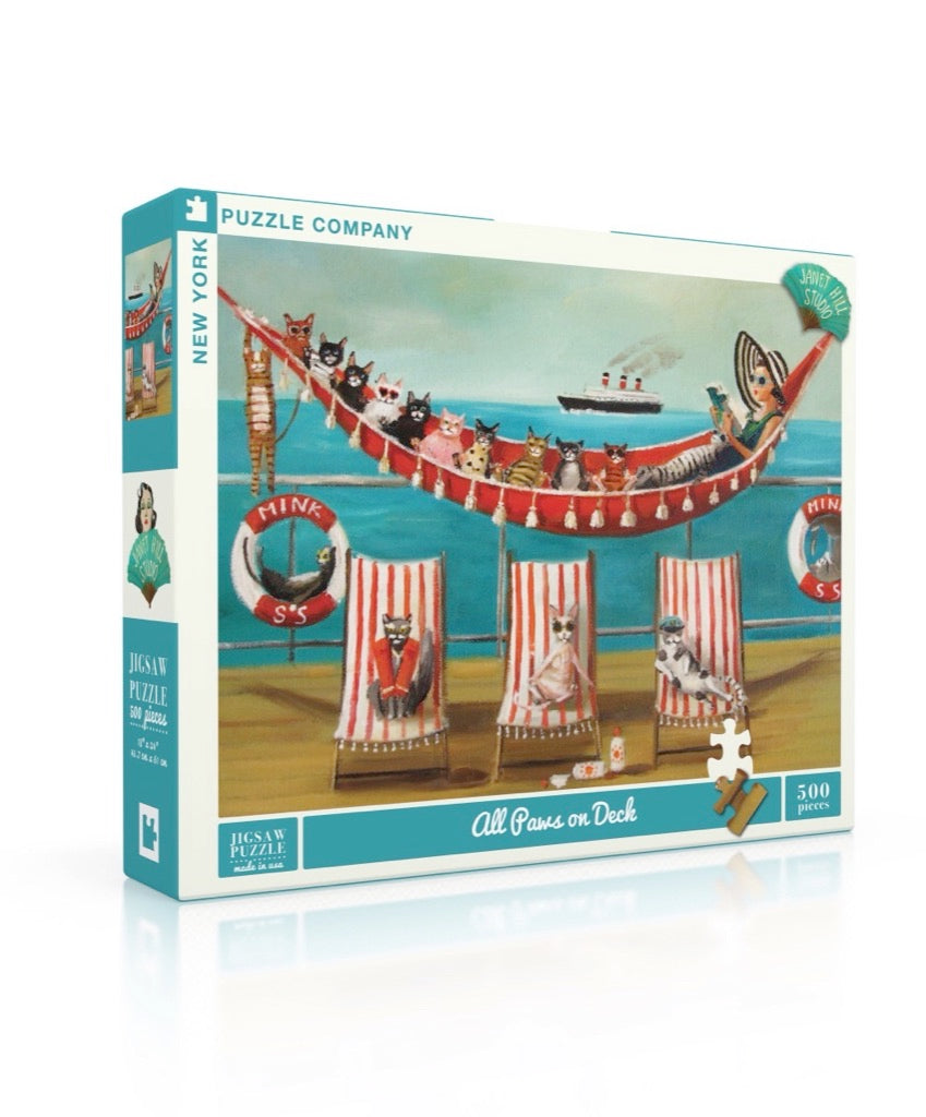 All Paws on Deck from New York Puzzle Company