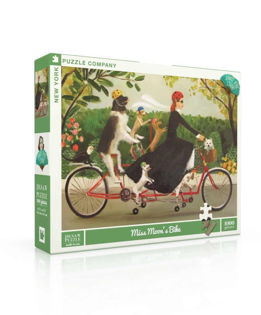 Miss Moon's Bike from New York Puzzle Company