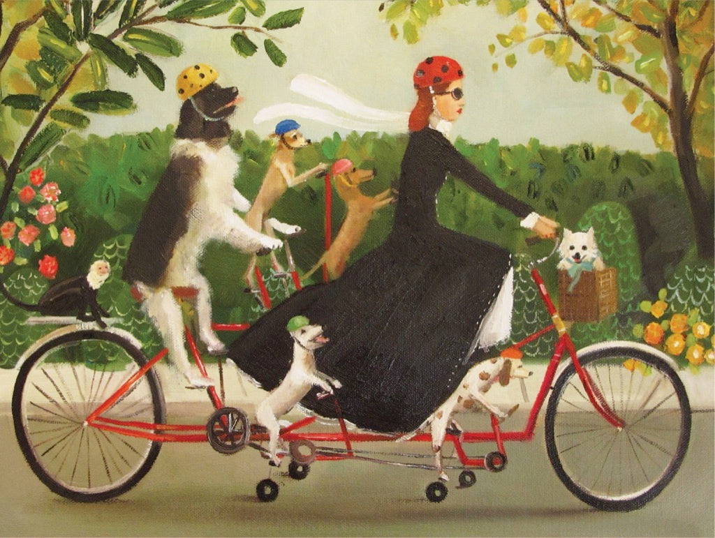 Miss Moon's Bike from New York Puzzle Company