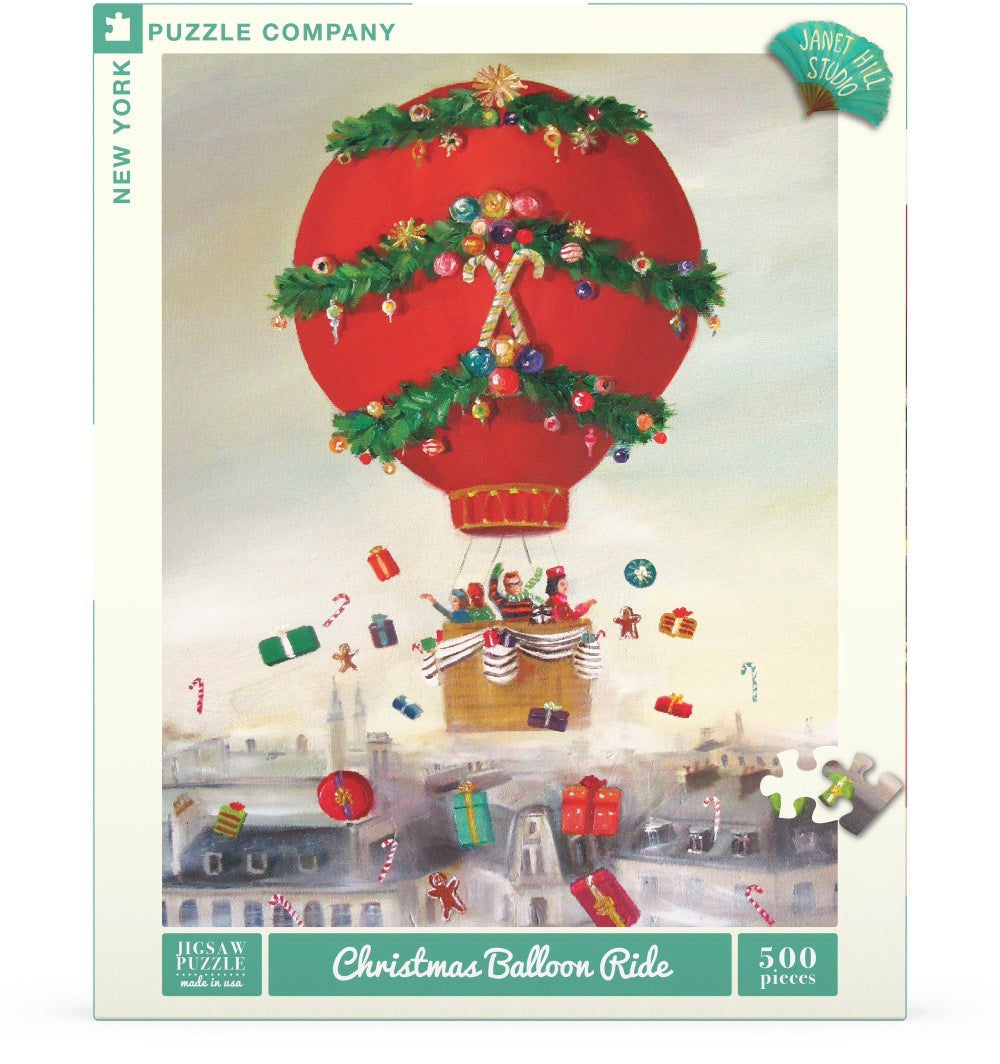 Christmas Balloon Ride From New York Puzzle Company