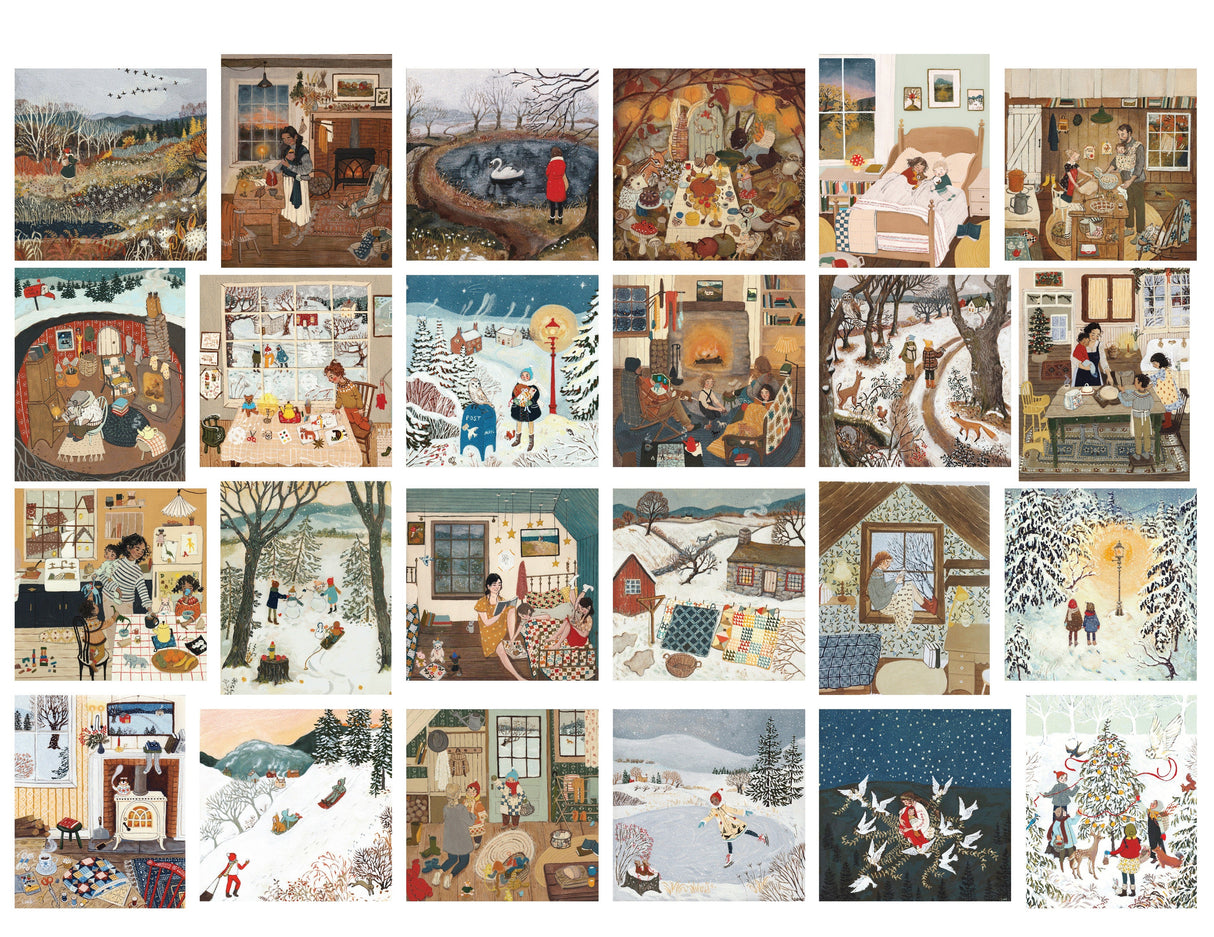 Loré Pemberton Advent Calendar from New York Puzzle Company