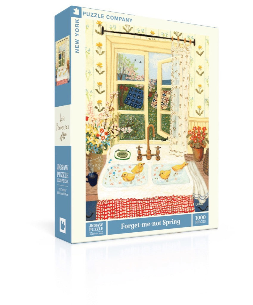 Forget-me-not Spring From New York Puzzle Company