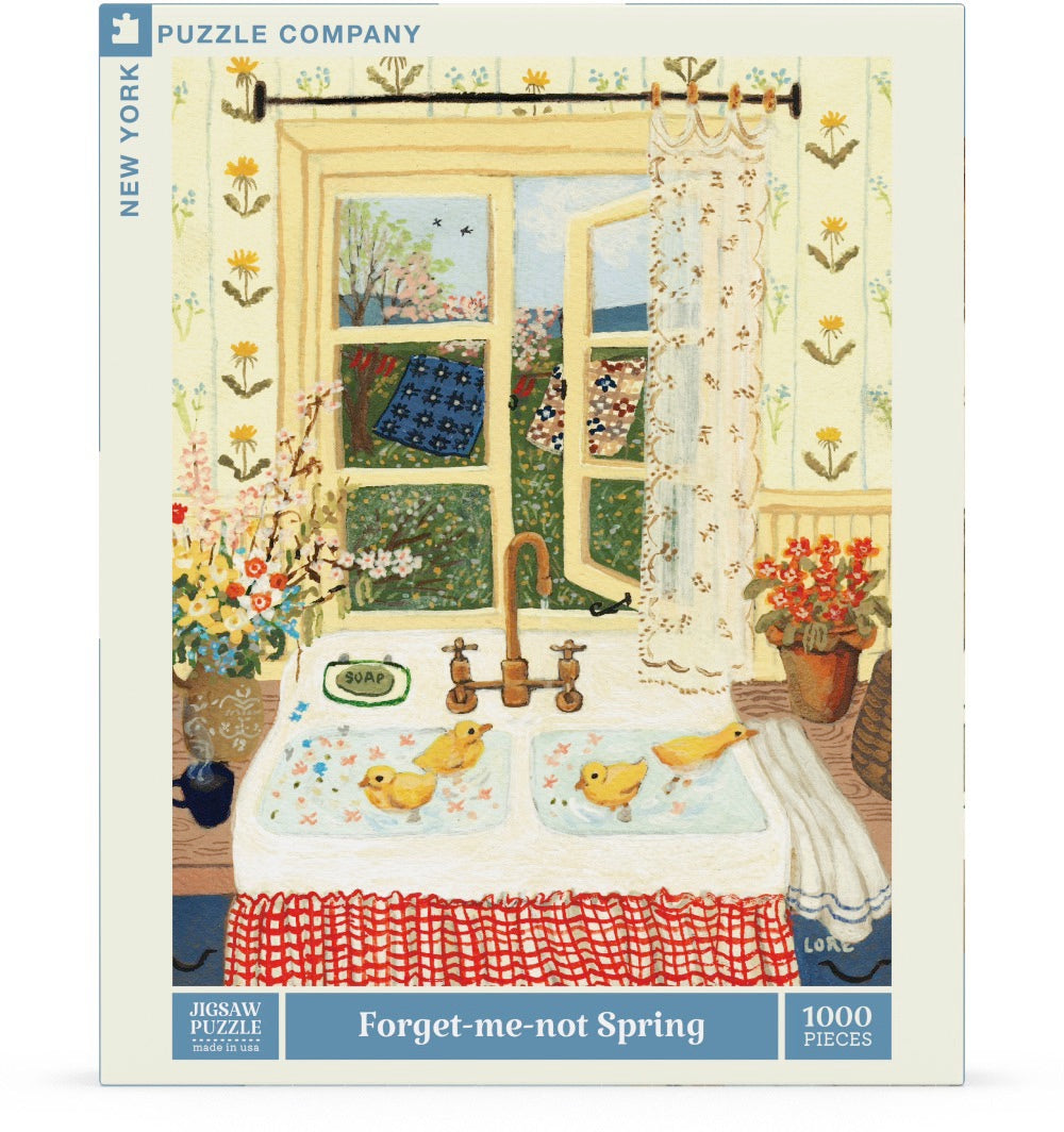 Forget-me-not Spring From New York Puzzle Company