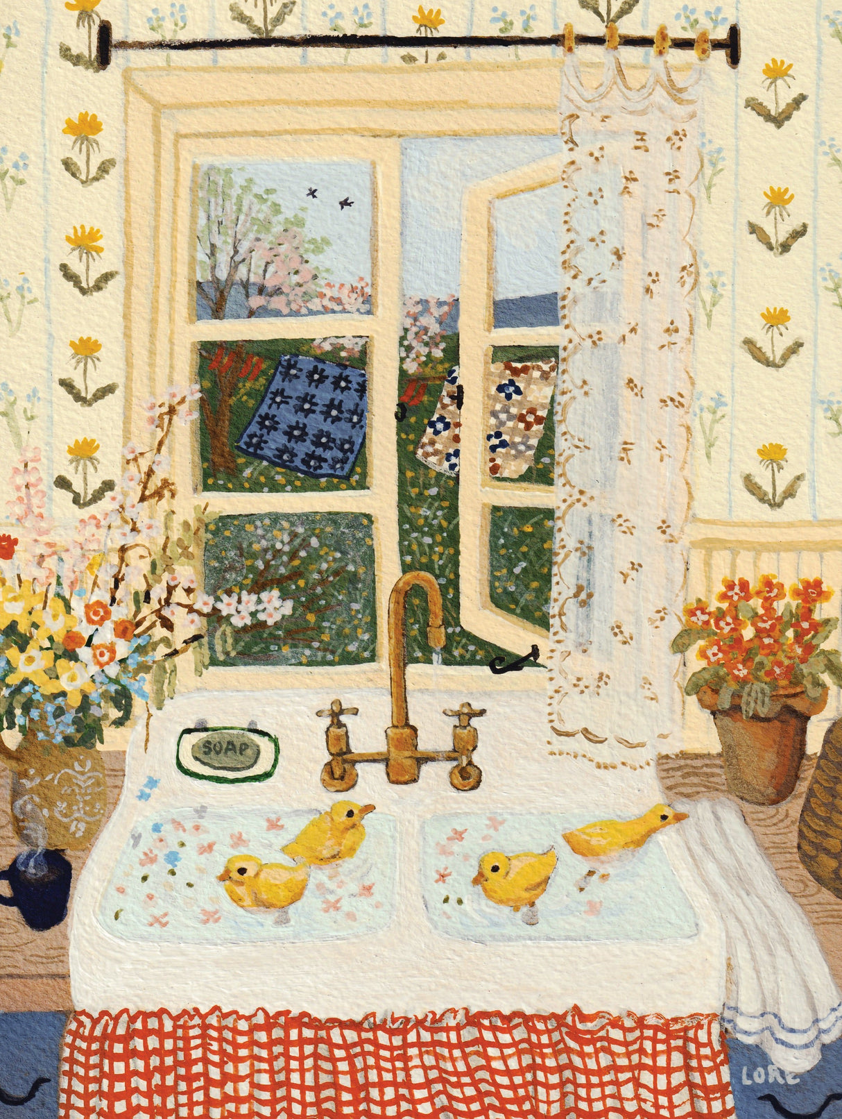 Forget-me-not Spring From New York Puzzle Company