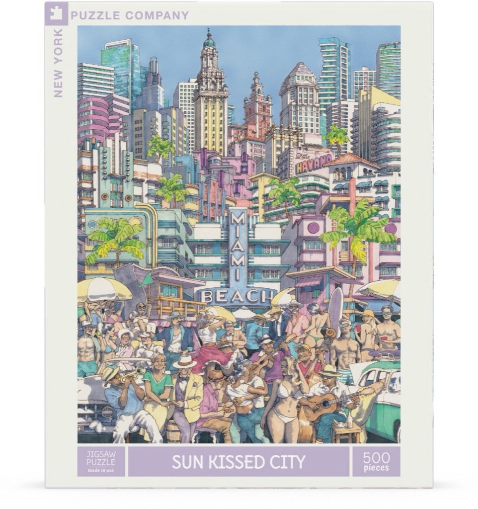 Sun Kissed City from New York Puzzle Company