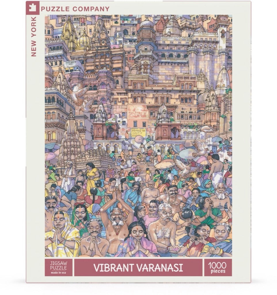 Vibrant Varanasi from New York Puzzle Company