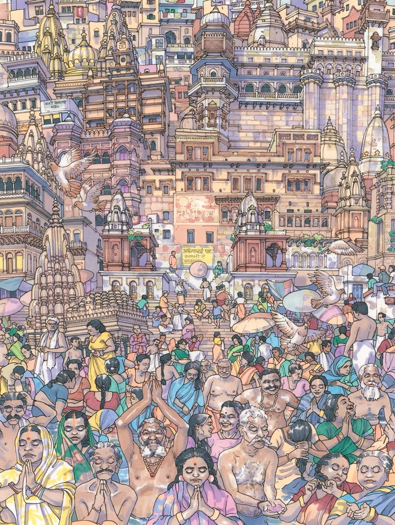 Vibrant Varanasi from New York Puzzle Company