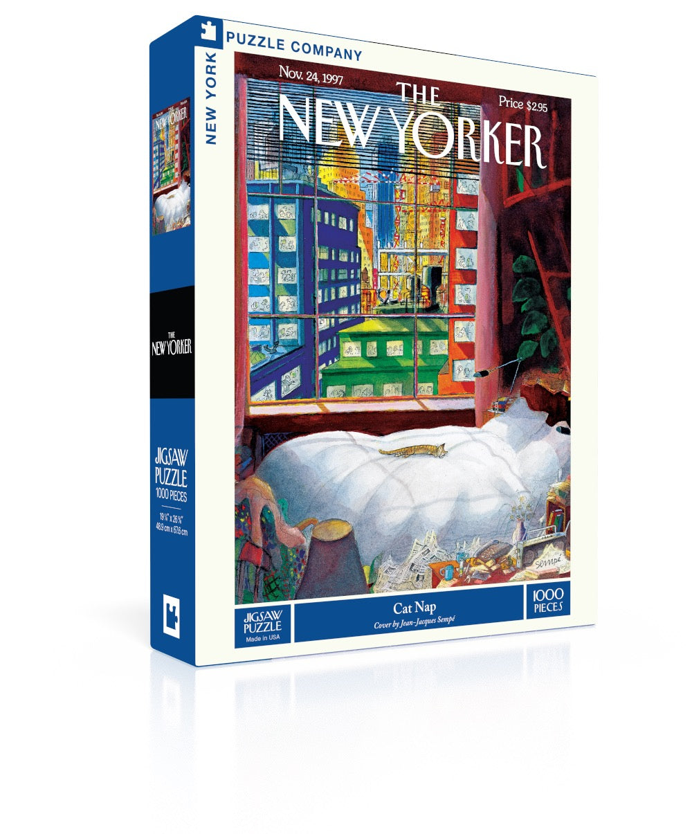 Cat Nap From New York Puzzle Company