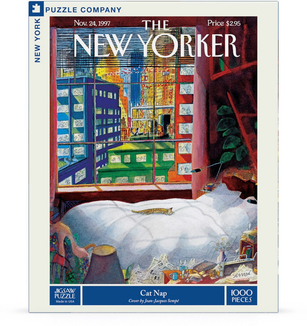Cat Nap From New York Puzzle Company