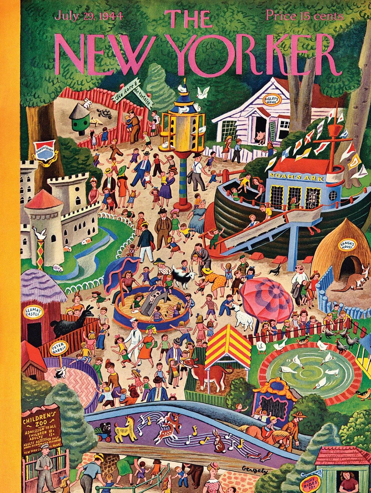 Day at the Zoo From New York Puzzle Company
