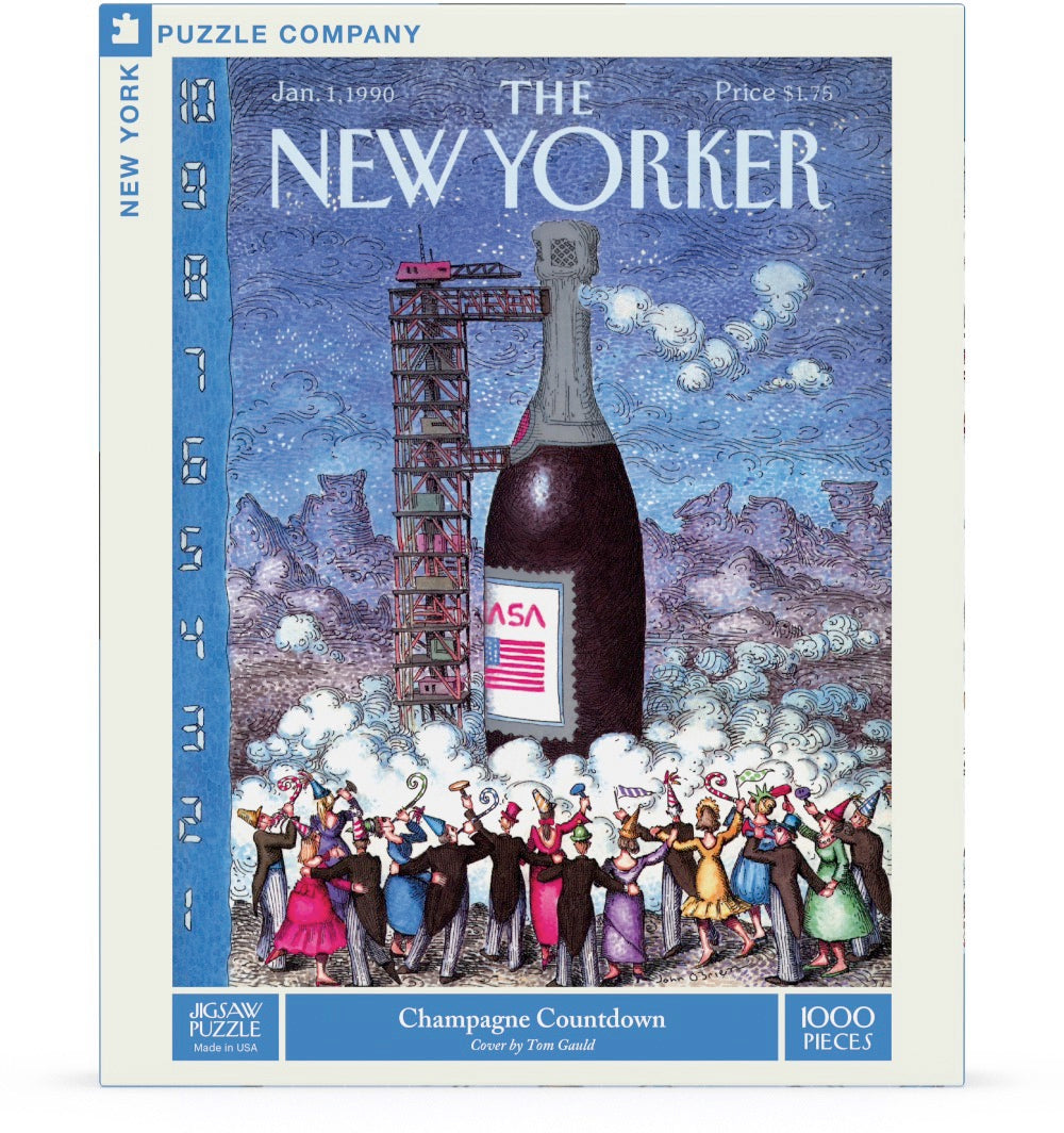 Champagne Countdown From New York Puzzle Company