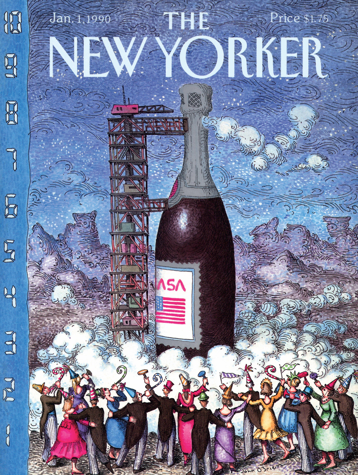 Champagne Countdown From New York Puzzle Company