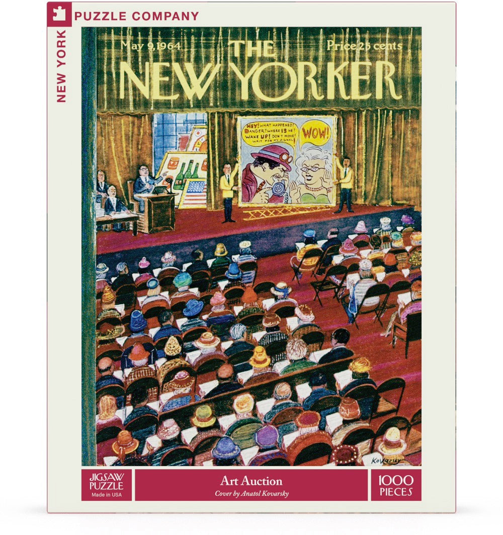 Art Auction From New York Puzzle Company