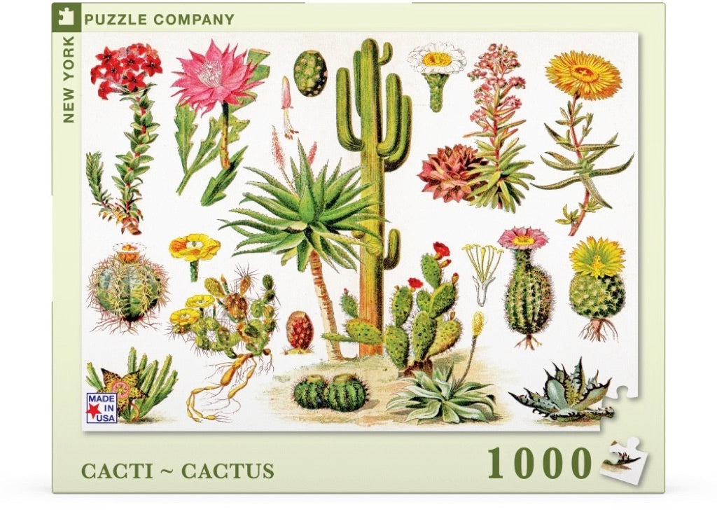 Cacti ~ Cactus from New York Puzzle Company