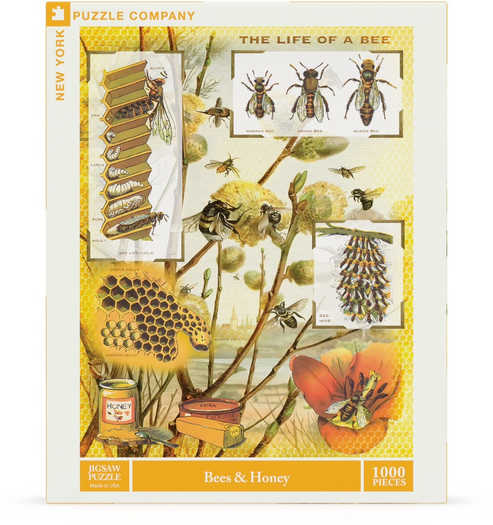 Bees & Honey From New York Puzzle Company