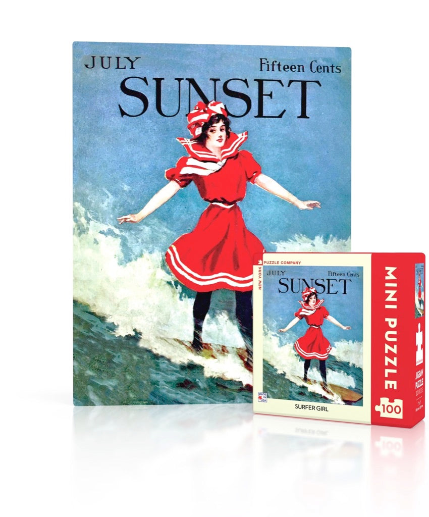 Surfer Girl Mini from New York Puzzle Company
