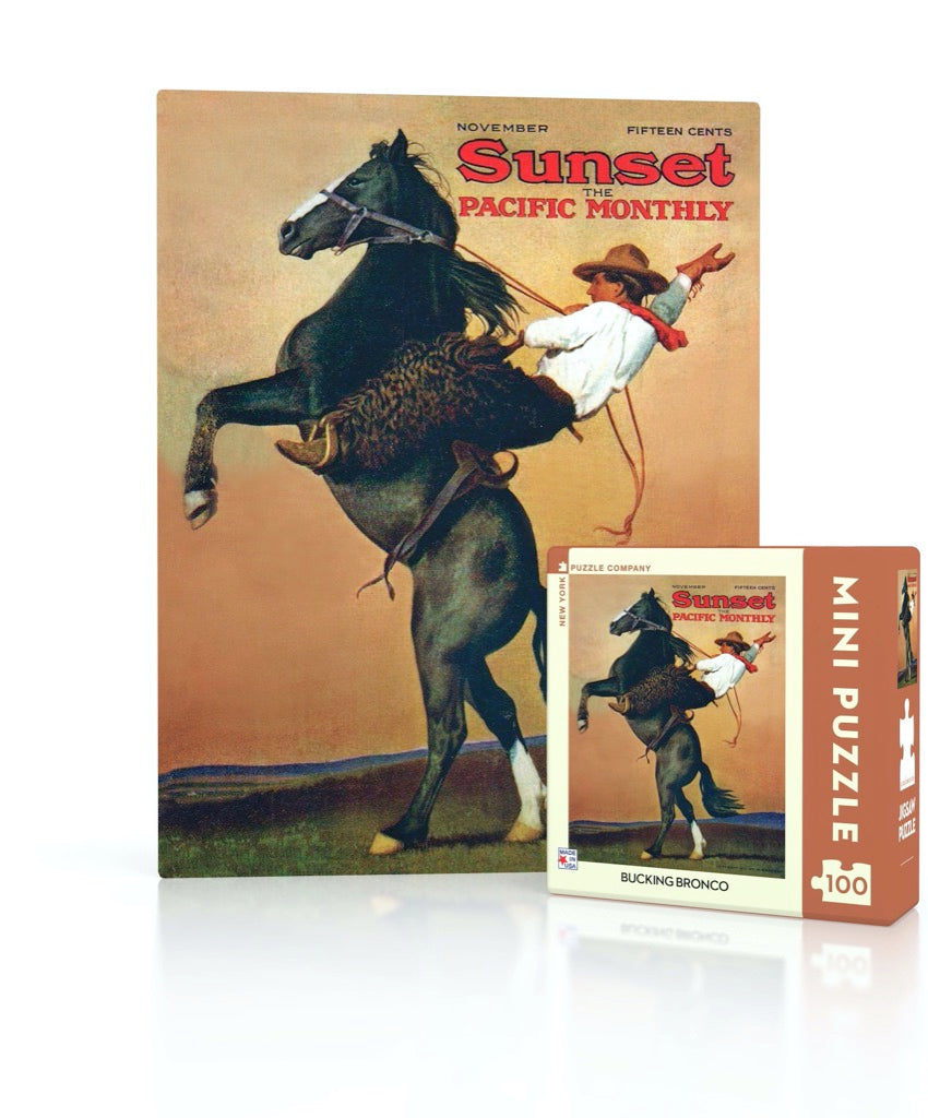Bucking Bronco Mini from New York Puzzle Company