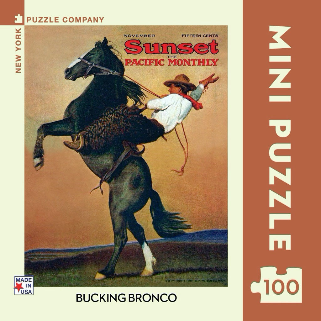 Bucking Bronco Mini from New York Puzzle Company