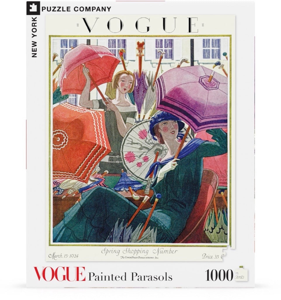Painted Parasols from New York Puzzle Company