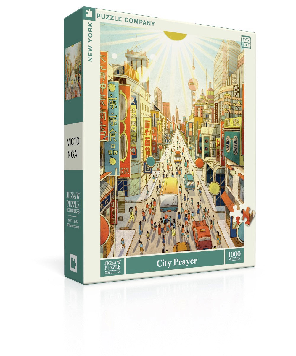 City Prayer From New York Puzzle Company