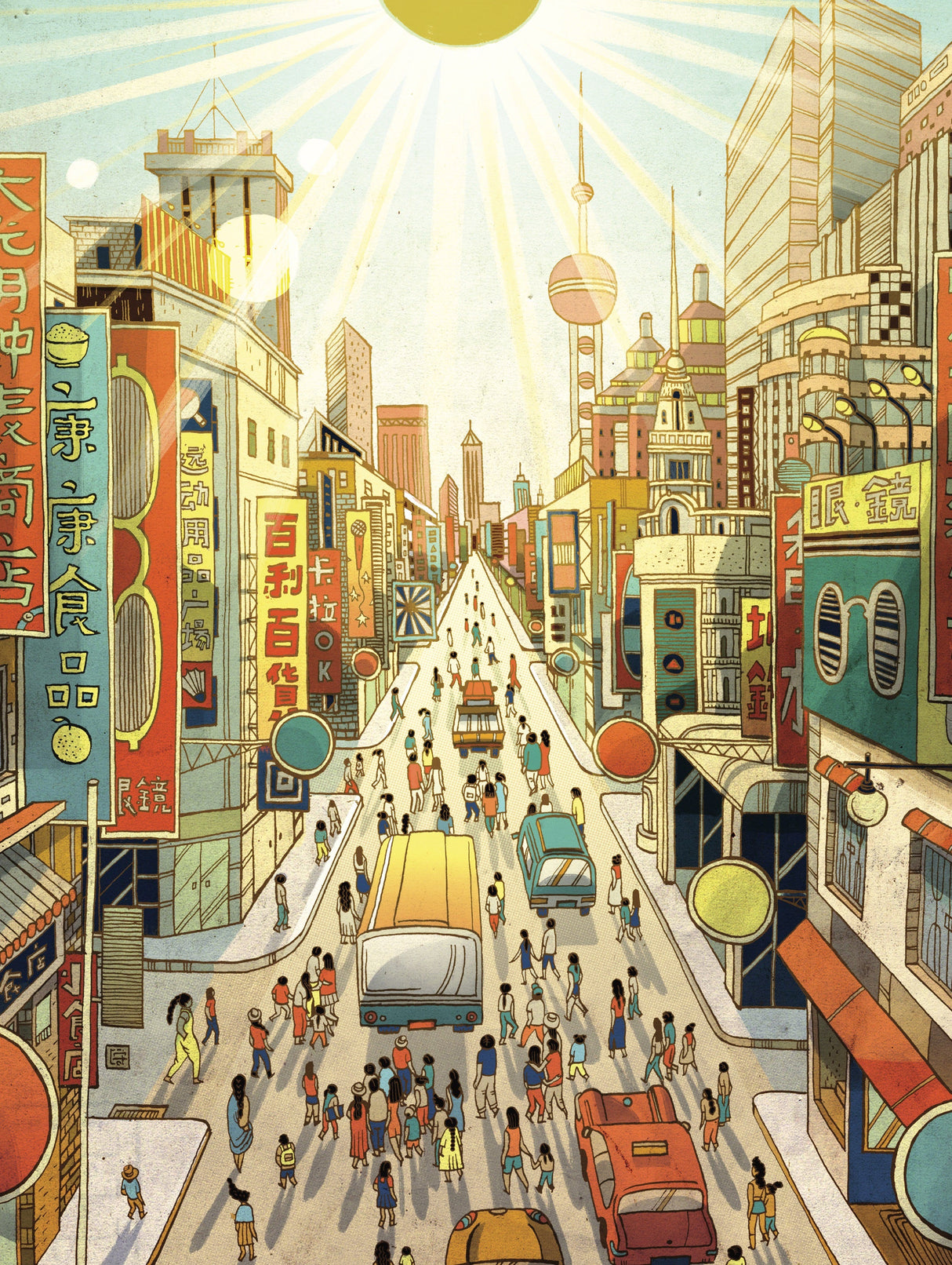 City Prayer From New York Puzzle Company