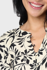 Playa Bell Sleeve Button Blouse from Gibsonlook