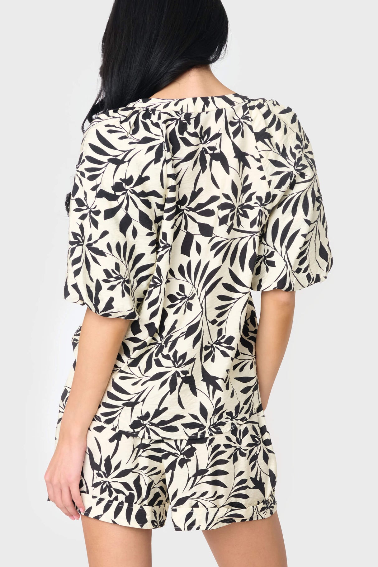 Playa Bell Sleeve Button Blouse from Gibsonlook