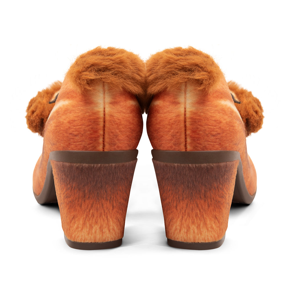 Chocolaticas® Mid Heels Nutty Cheeks Women's Mary Jane Pump from Hot Chocolate Design