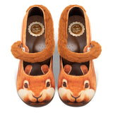 Chocolaticas® Mid Heels Nutty Cheeks Women's Mary Jane Pump from Hot Chocolate Design