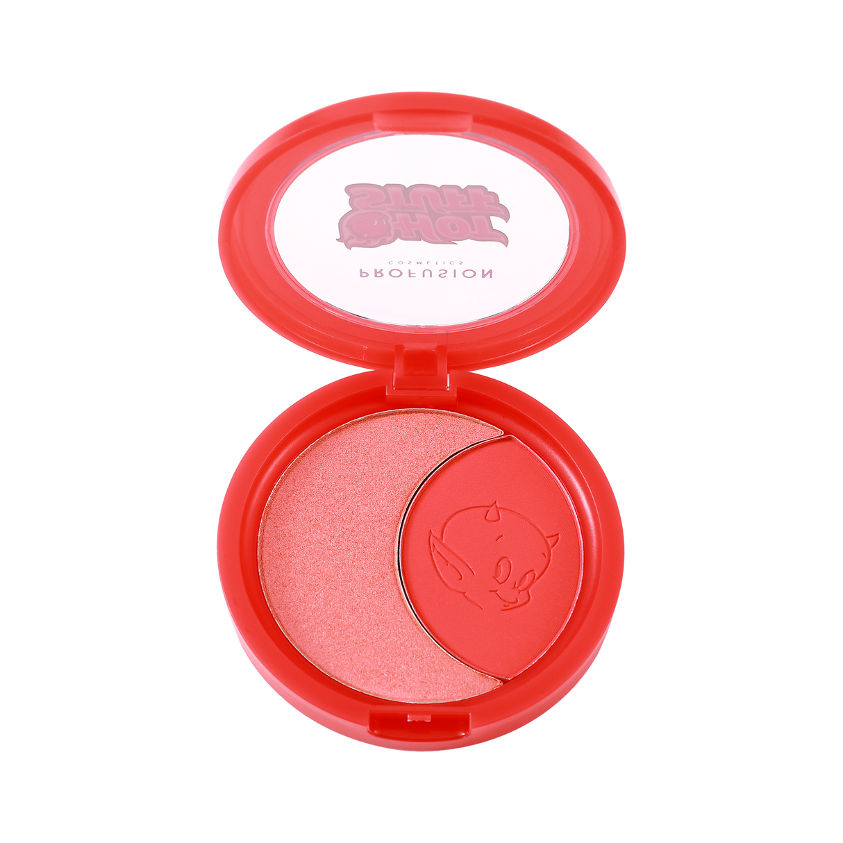 Turn Up The Heat Soft Matte & Shimmer Blush Duo from Profusion Cosmetics