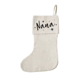 Nana Christmas Stocking from The Cotton & Canvas Co.