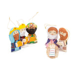 Nativity Ornament & Puppet Set from Upavim Crafts