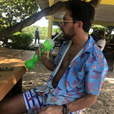 Super Stretch  ***NATTY SELTZER***  Hawaiian Shirt from Tropical Bros