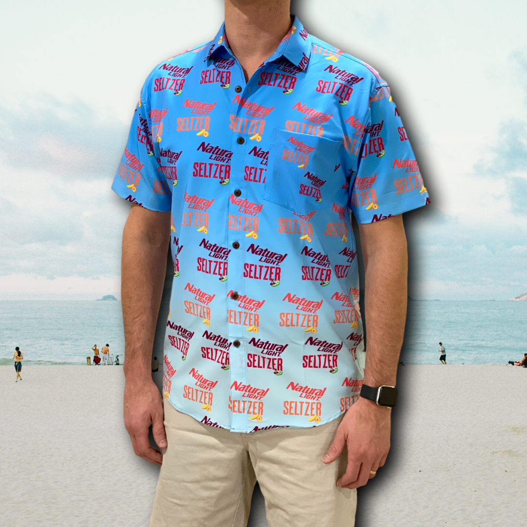 Super Stretch  ***NATTY SELTZER***  Hawaiian Shirt from Tropical Bros