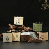 Natural Sandalwood Backflow Incense Cones from incenseocean