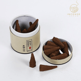 Natural Sandalwood Backflow Incense Cones from incenseocean