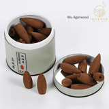 Natural Sandalwood Backflow Incense Cones from incenseocean