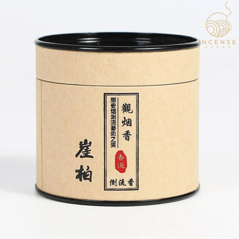 Natural Sandalwood Backflow Incense Cones from incenseocean