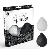 Natural Facial Konjac Sponge Duo Set from Pursonic