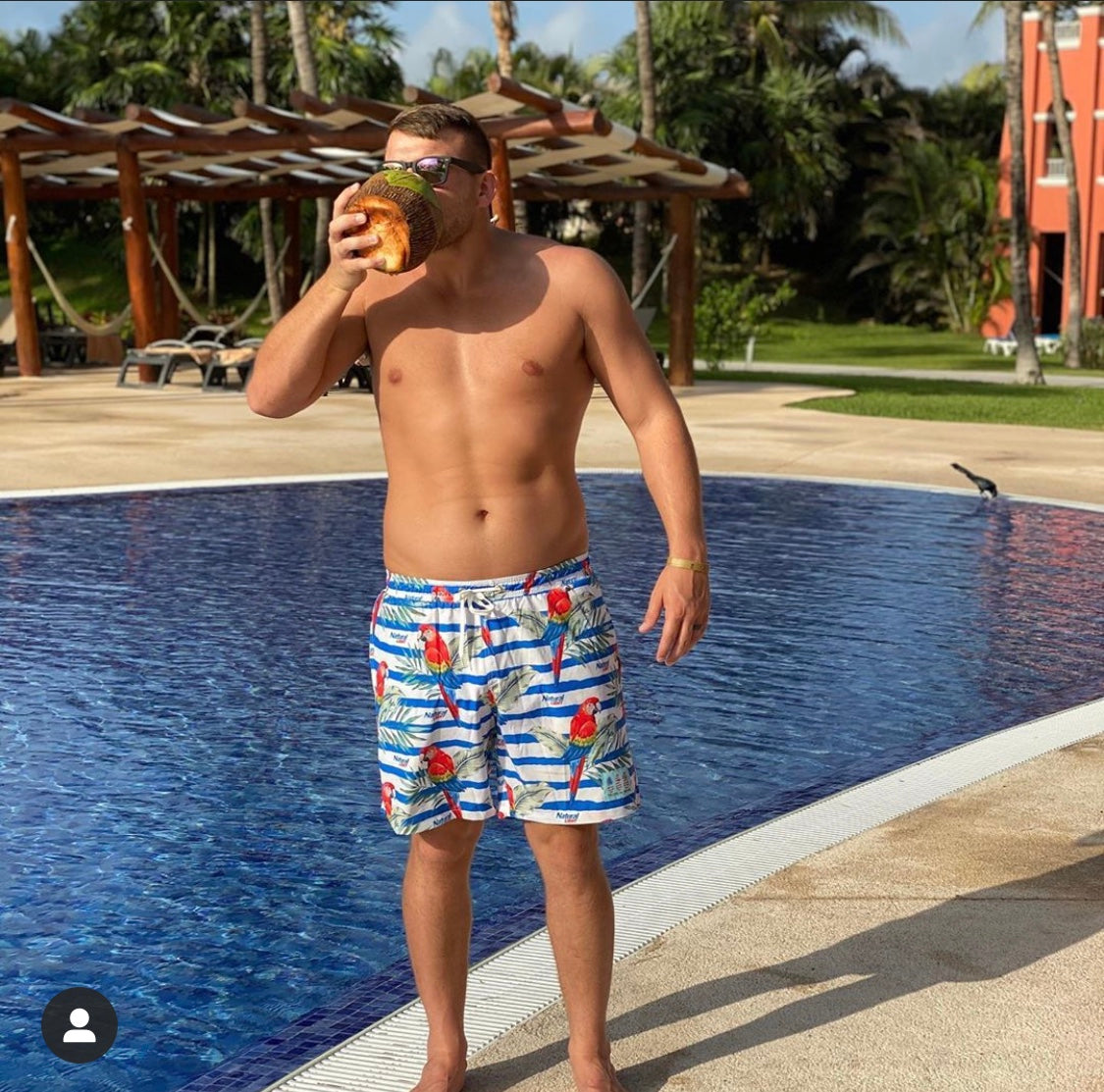 **Natural Light** The Weekender Collab Swimsuit from Tropical Bros