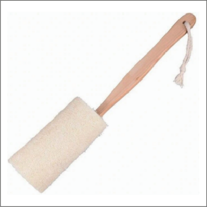 Natural Loofah Bath Brush from Choixe