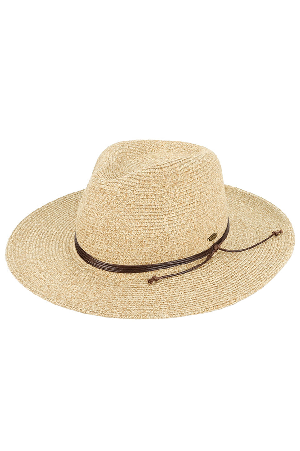 C.C String Trim Band Panama Sun Hat from Madeline Love