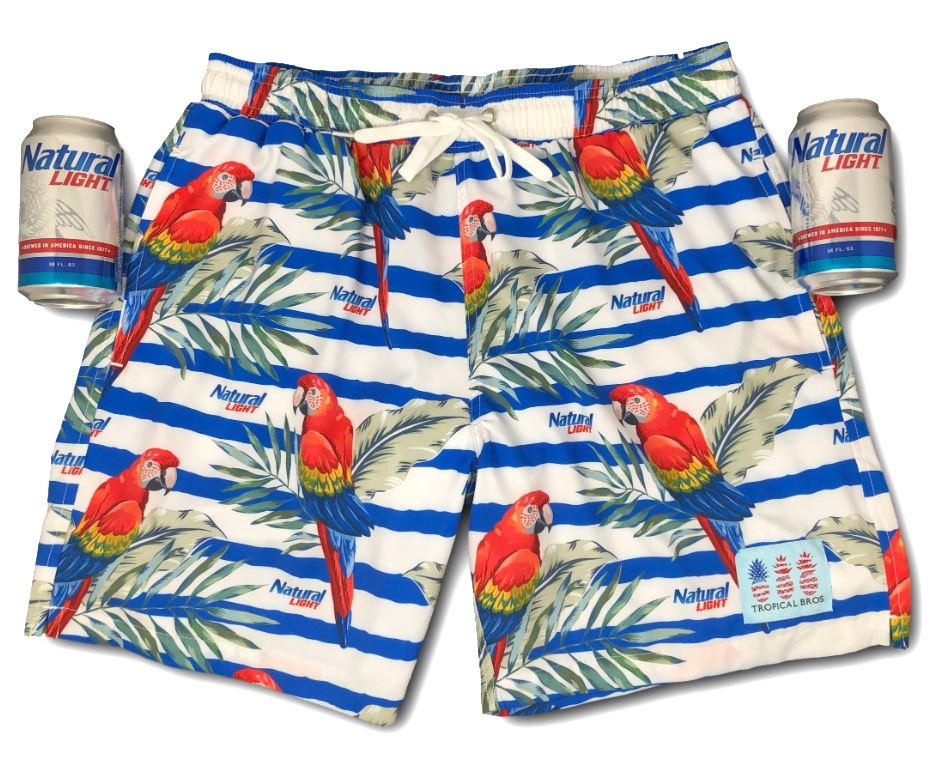 **Natural Light** The Weekender Collab Swimsuit from Tropical Bros