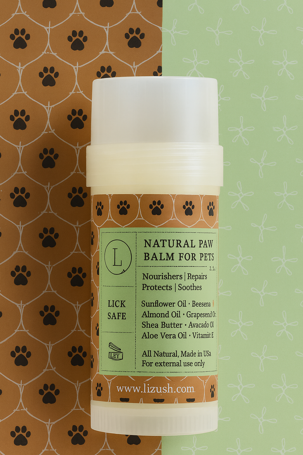 Natural Paw Balm for PETS from Lizush