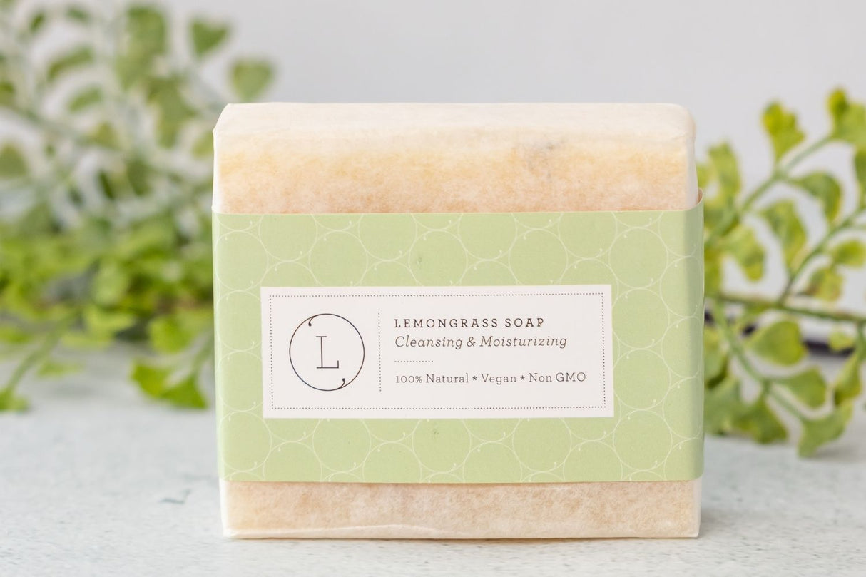2x Natural Cold Process Soap Bar with Essential oils from Lizush