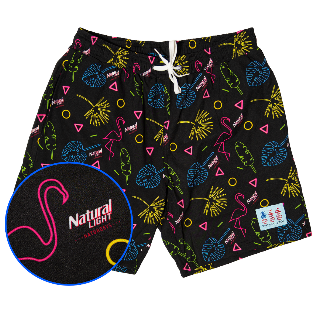 ***NATURDAYS*** Retro Flamingo Collab Swimsuit from Tropical Bros