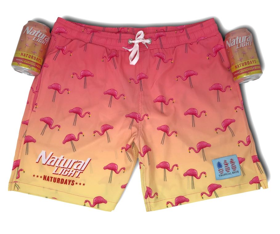 ***NATURDAYS*** Flamingo Collab Swimsuit from Tropical Bros