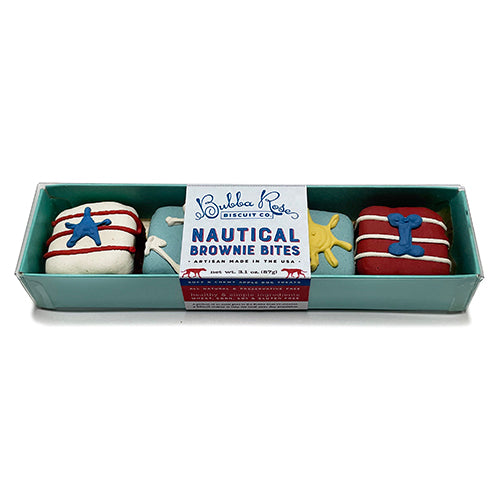 Nautical Brownie Bites Box from Bubba Rose Biscuit Co.