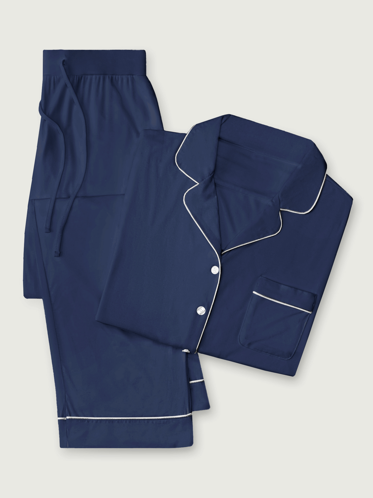 Women's Bamboo Stretch-Knit Long Sleeve Pajama Set from Cozy Earth