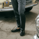 Men's Navy Croc Milano Loafer From Del Toro Shoes
